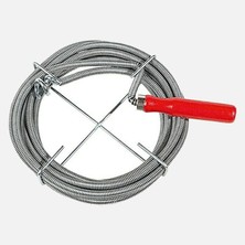 5 Adet Alpha Tools  Boru Temizleme Spirali 9 mm x 5 Metre