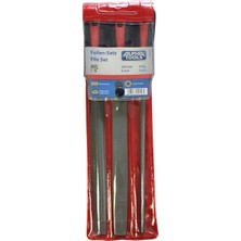 5 Adet Alpha Tools 3 Parça 200 mm Eğe Seti