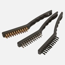 7 Adet Alpha Tools Tel Fırça Seti - 3 Parça