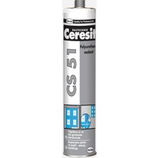 4 Adet Ceresit Cs 51 Fc Poliüretan Mastik Gri 280 ml