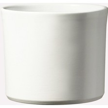 Soendgen 3 Adet Miami Saksı Mat Beyaz 24 cm