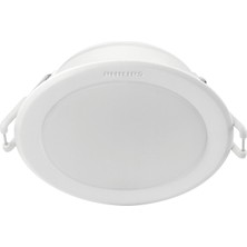 8 Adet Philips Slim Downlight 5 W Yuvarlak Gömme Spot 1 Adet Beyaz