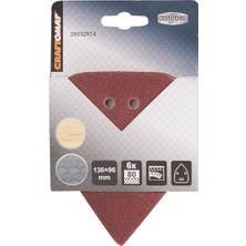 5 Adet Craftomat K80 6X80 Üçgen Zımpara Tabanı