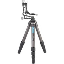 Leofoto LS-365C+PG1 Profesyonel  Gımbal Başlıklı Karbon Fiber Tripod