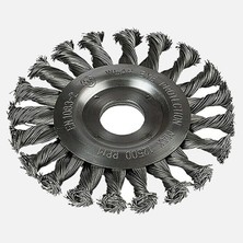 2 Adet Craftomat Disk Tel Fırça - 115 mm Örgülü
