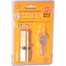 4 Adet Kale Kilit Kale Tuzaklı Çelik Pimli Silindir 90 mm Sarı