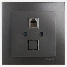 4 Adet Nilson Ekotouran Füme Numeris Telefon Prizi