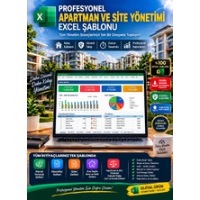 Volkan Ziraat Mühendislik Apartman ve Site Yönetimi Için Excel Takip Sistemi | Borç, Aidat, Gelir, Gider, Masraf, Alacak Verecek ve Cari Hesap Yönetimi