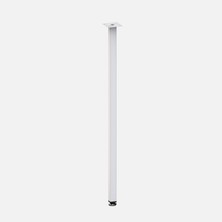4 Adet Tempo 25X25 mm Masa Ayağı Beyaz