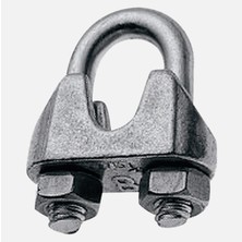 5 Adet Stabilit Halat Kelepçesi Paslanmaz 6 mm