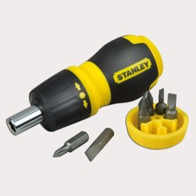 4 Adet Stanley  0-66-358 6 Parça Cırcırlı Topaç Tornavida Seti