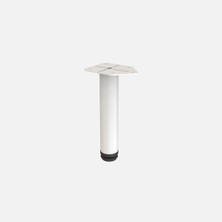 6 Adet Tempo 15 cm Metal Baza Ayağı Beyaz