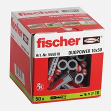 7 Adet Fischer Duopower 10X50 Dübel 50 Adet
