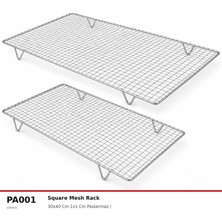 Fida Glaso Teli Kareli 30X40 cm Paslanmaz