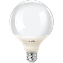 8 Adet Ecolite Globe 15 W Sarı Klasik E27 Duy LED Ampul