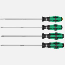 2 Adet Wera Kraftform Plus Tornavida Set 200 mm Uzun 335/350/355/4