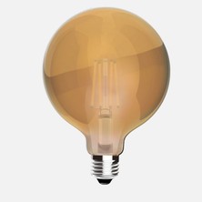 2 Adet Ecolite Gold Filament G95 8 W Sarı Klasik E27 Duy LED Ampul