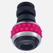 BUBBLE STREAM 7 Adet Bubble-Stream Mutfak Musluğu Başlığı Pembe
