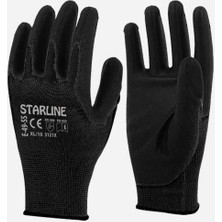 6 Adet Starline Pu Eldiven Beden 9/l - 10/xl