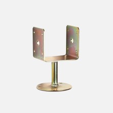 7 Adet Ermo Pergola Ayağı Eko Tablalı 80MM