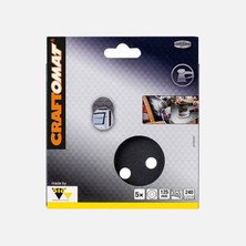 4 Adet Craftomat Eksantrik Zımpara 125 mm K240 Bfcc