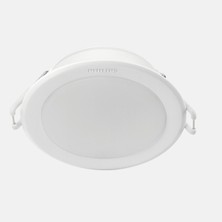 6 Adet Philips Slim Downlight 3 W Yuvarlak Gömme Spot 1 Adet Beyaz