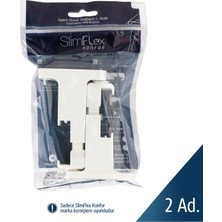 6 Adet Slimflex Sx Ayarlı Duvar L