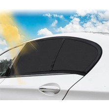 8 Adet Automix Yan Cam Tül Perde