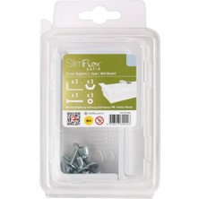 2 Adet Slimflex Bella Duvar L Ayak
