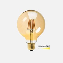 Ecolite 2 Adet LED 7.5 W Sarı 2200K Dimmerli E27 LED Ampul