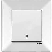 4 Adet Viko Meridian Beyaz Çocuk Korumalı Vavien Anahtar