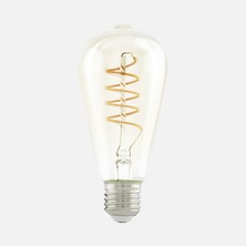 2 Adet Eglo Amber 4 W Beyaz Stick E27 Duy LED Ampul