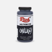 Rich 4 Adet Multı Deco Chalk 500 cc Antras MDC-500-09252
