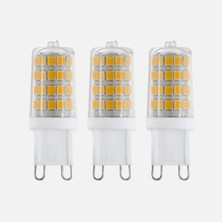Eglo 6 Adet LED G9 3W 3000K 3'lü Ampul