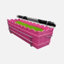 7 Adet Özlider Küçük Saksı Demiri
