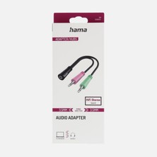 5 Adet Hama Audio Adaptör, 3.5 mm Jack Plug - 4-Pin 3.5mm Jack