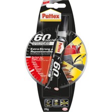 12 Adet Pattex  60 Saniye Hızlı Yapıştırıcı 20 gr