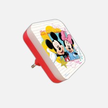 7 Adet Disney Mickey 6303 Kare LED Gece Lambası
