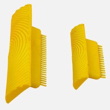 3 Adet Dizayn 15 cm Ahşap Desen Aparat Takozu