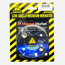 3 Adet Magnet Mıknatıs Havşalı