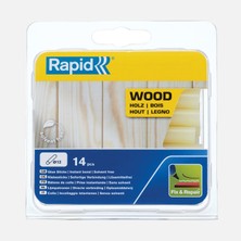 4 Adet Rapid 125G D12X94 mm Silikon Çubuk Ağaç