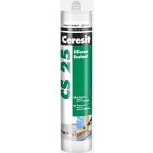 9 Adet Ceresit Cs 25 Silikon Mastik Beyaz 280 ml