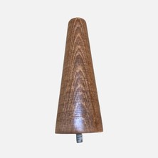 4 Adet Dreamax M8 Ahşap Konik 15CM Ceviz Ayak