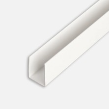 7 Adet Stabilit  U-Profil Beyaz