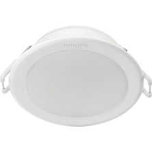 7 Adet Philips Slim Downlight 5 W Yuvarlak Gömme Spot 1 Adet Beyaz