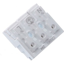 Tek-İş 5 Adet Tek-Iş Wago Klemens 2945013 3 Kutuplu N+Pe+L Geçmeli 2,5 mm