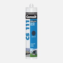 7 Adet Ceresit Cs 111 Akrilik Mastik Antrasit 240 ml