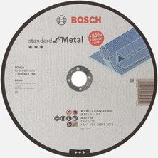 7 Adet Bosch 230X3,0 mm Standard Seri Düz Metal Kesme Diski (Taş)