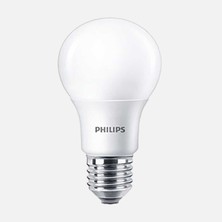 12 Adet Philips LED 10W-75W E27 Beyaz Işık
