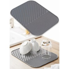 10 Adet Home Puzzle Silikon Bulaşık Matı